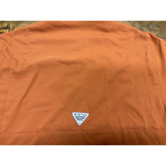 Texas Longhorns Shirt Mens Large Burnt Orange Columbia PFG Omni Shade Vented - Picture 11 of 11
